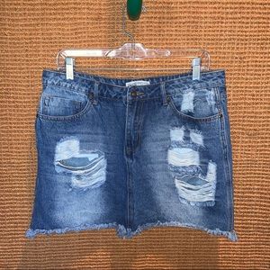 Denim Skirt
